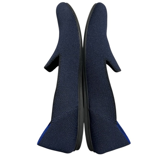 Rothy’s The Loafer Slip On Flat Shoes Navy Blue Size 6.5 - Picture 7 of 10
